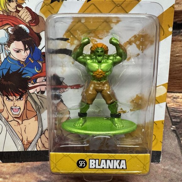 Jada Toys Nano Metalfigs Street Fighter Blanka Die-Cast Game Figure SF5 Capcom - Picture 2 of 7